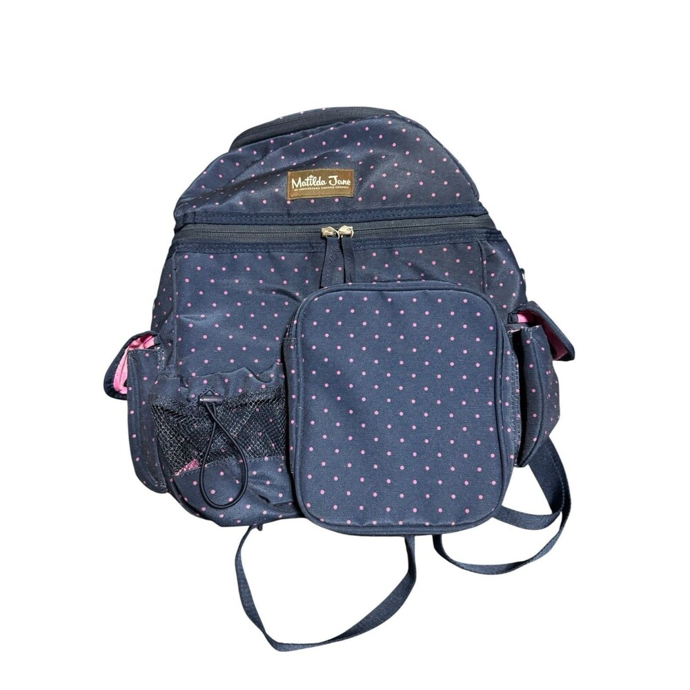 MATILDA JANE - Brilliant Daydream Cooler Bag Insulated Backpack PINK POLKA DOTS!